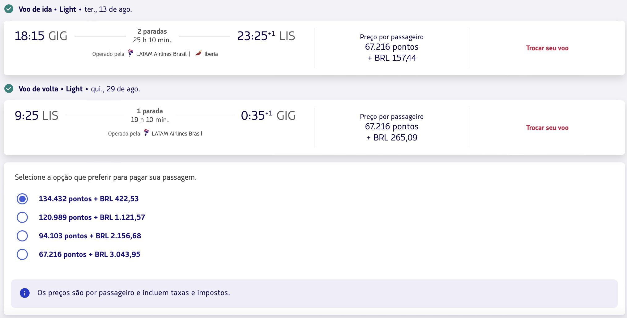 LATAM europa