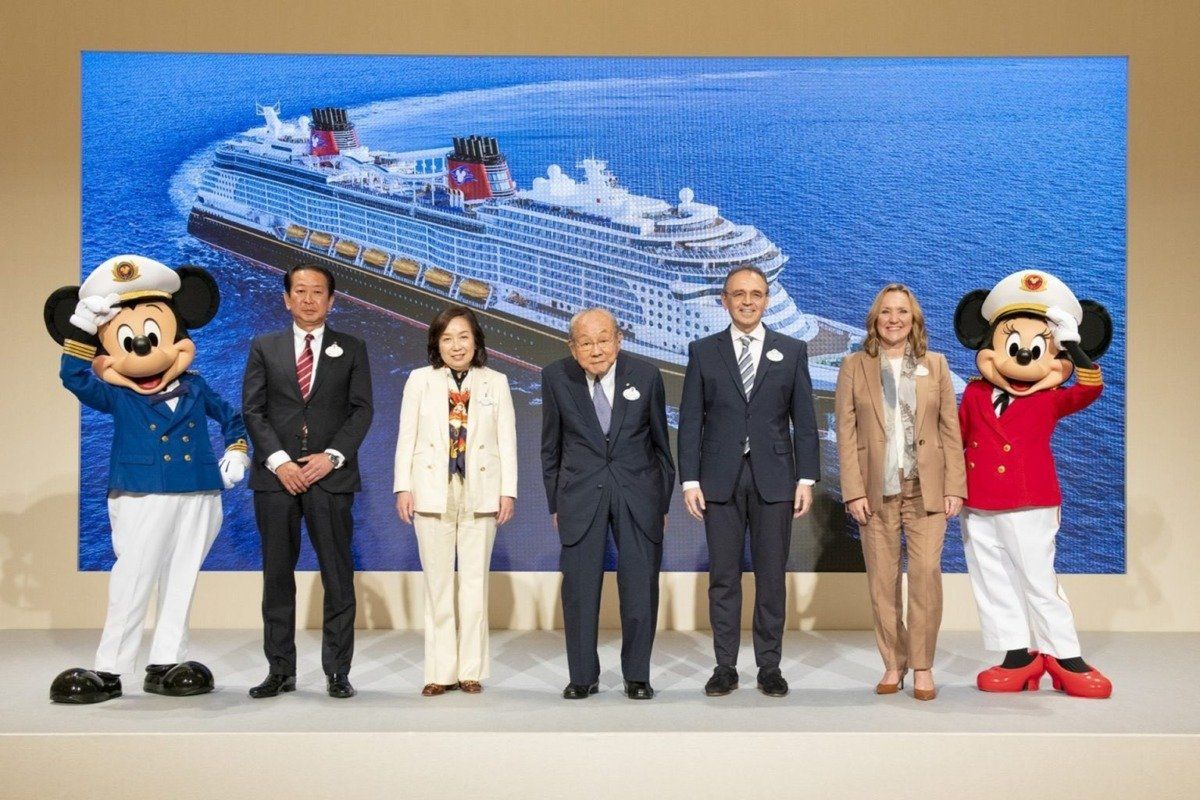 Disney navio Japão