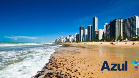 Azul tem voos para Recife a partir de 3.000 pontos + taxas