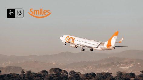 PP 13 anos! Smiles oferece passagens nacionais a partir de 5.400 milhas