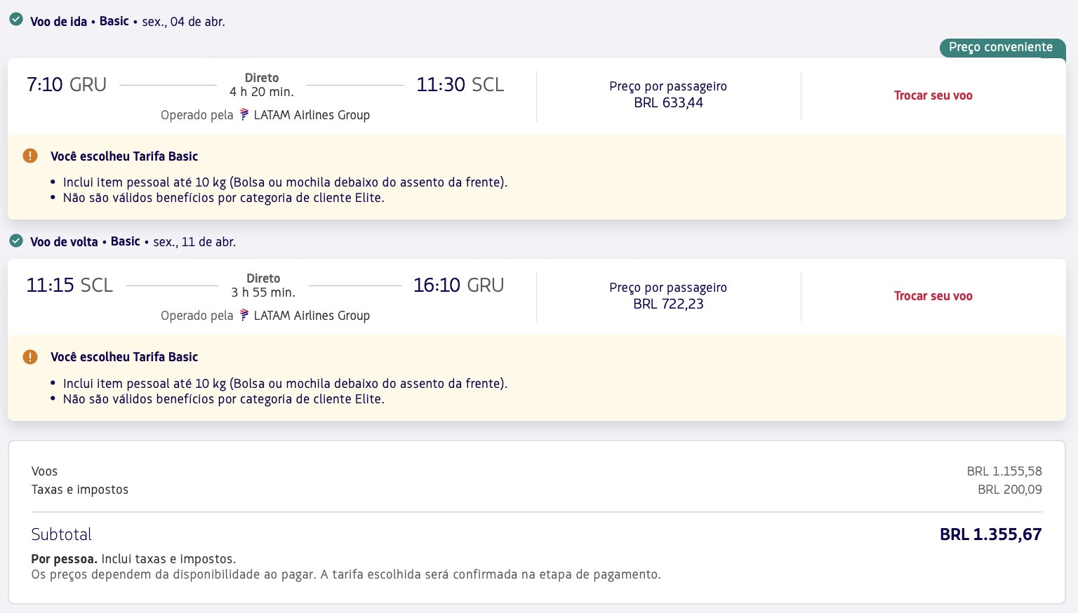 quanto vale milha ponto