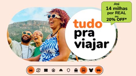 Smiles oferece até 14 milhas por real gasto na Localiza, Rentcars e Estapar