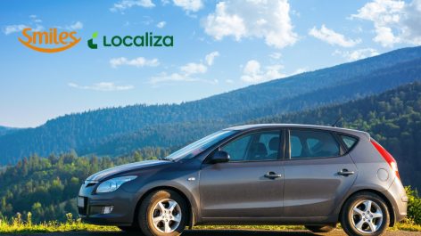 Smiles oferece até 7 milhas por real gasto em aluguel de carros na Localiza