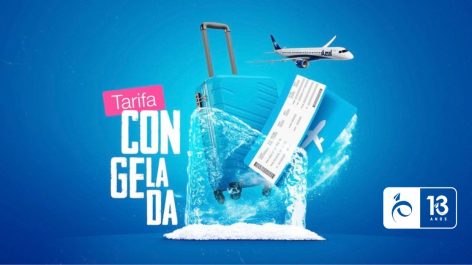 PP 13 anos! Azul Fidelidade oferece 60% de desconto na Tarifa Congelada para voos nacionais e internacionais