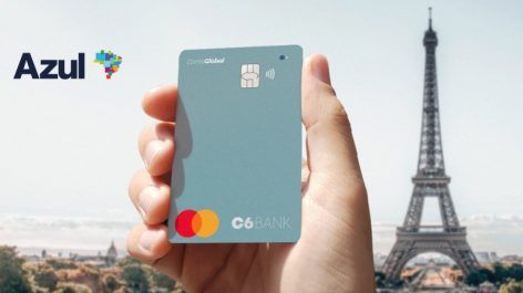 Azul e C6 Bank sorteiam 1,6 milhão de pontos para internautas que postarem fotos e vídeos com o cartão da Conta Global