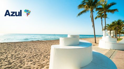 Muito barato! Recife para Fort Lauderdale a partir de R$ 576 ou 44.160 pontos Azul Fidelidade + taxas por trecho