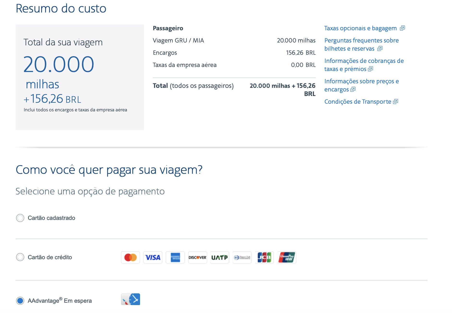 reserva espera aadvantage