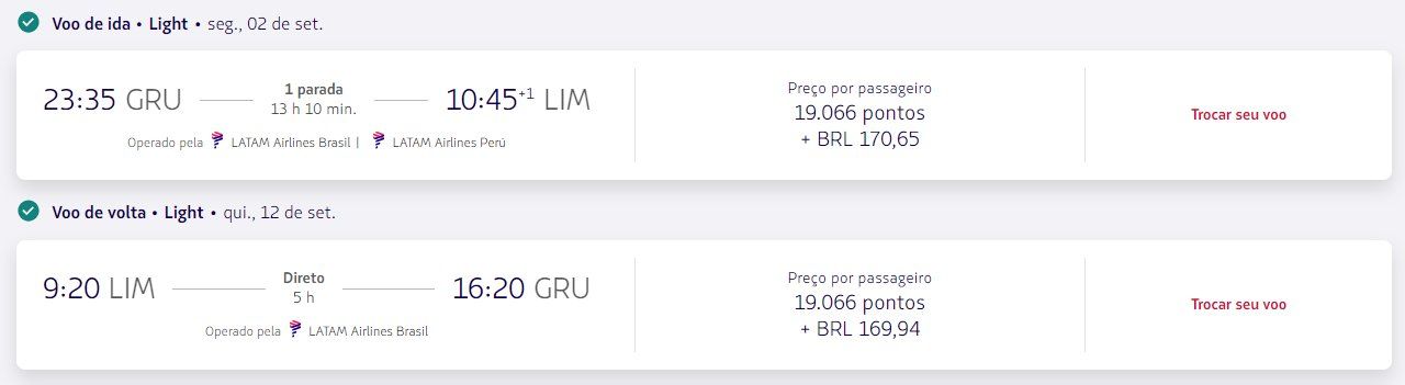 latam passagens promoção