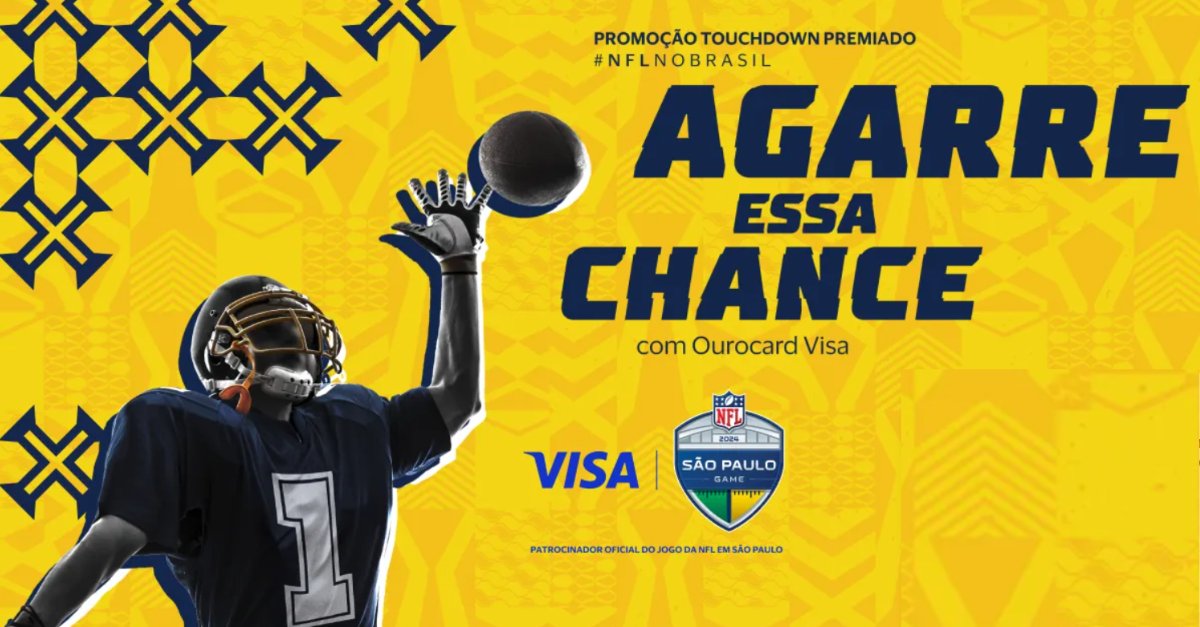 Promoção Touchdown Ourocard Visa
