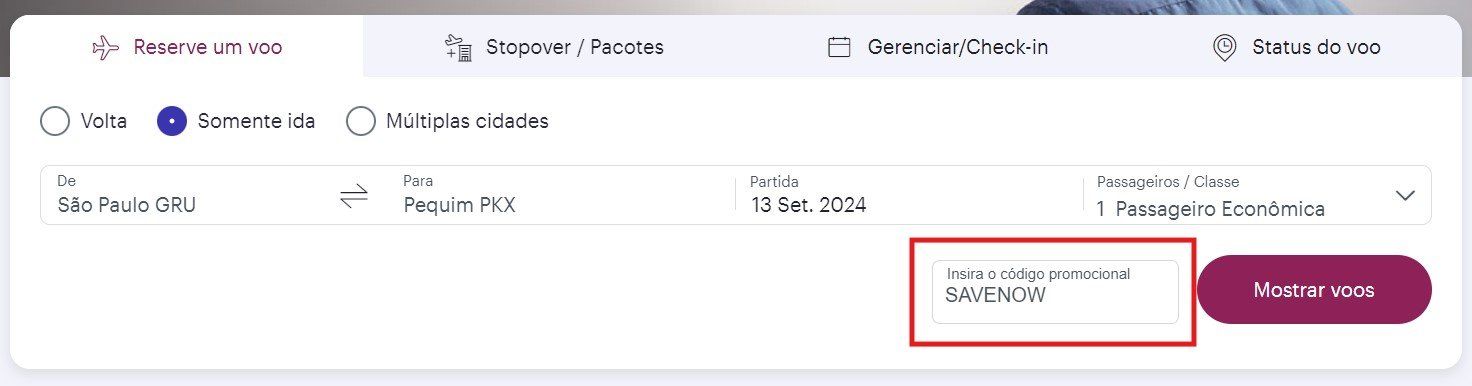 qatar airways desconto brasil