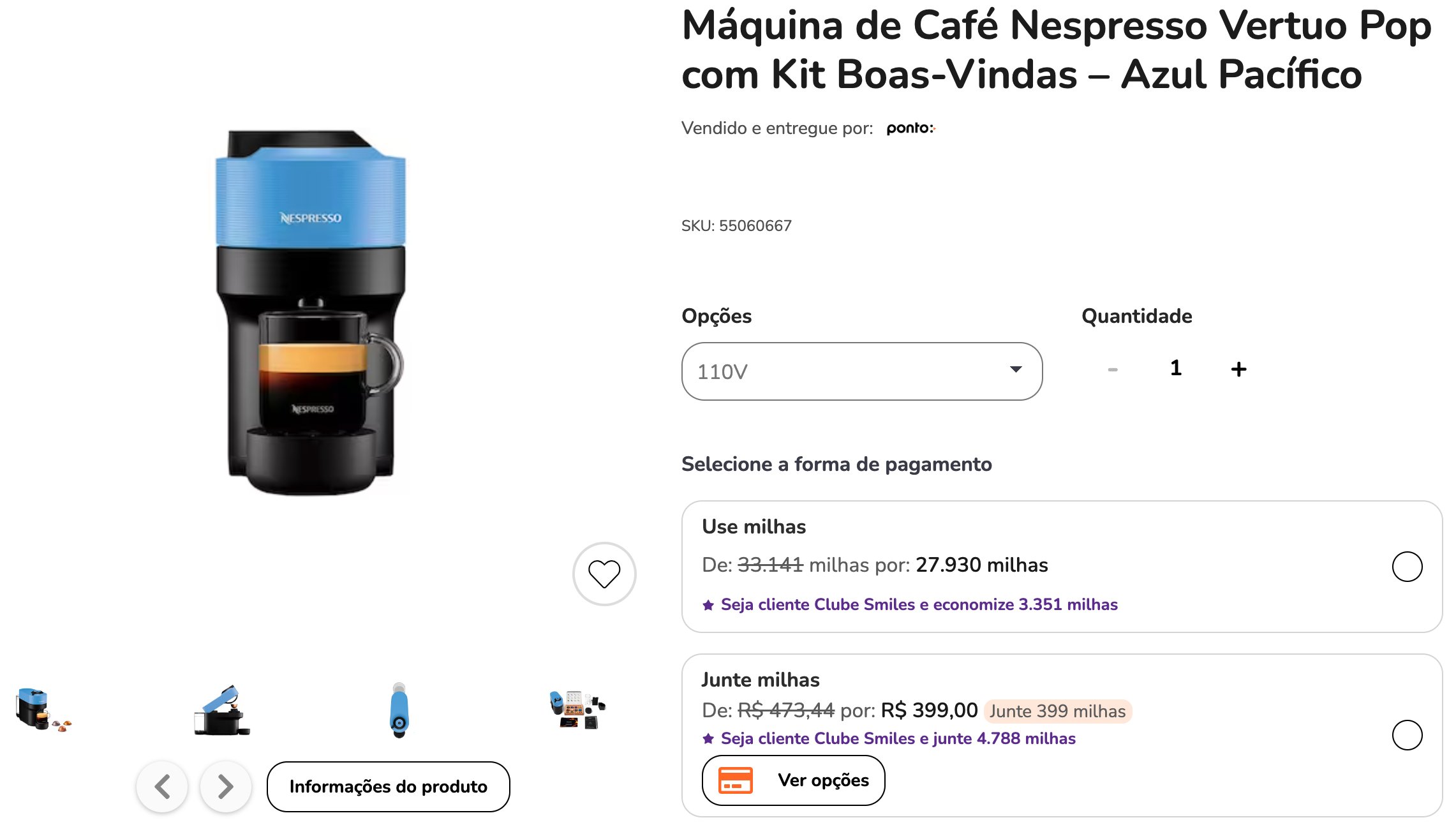 Shopping Smiles cafeteiras