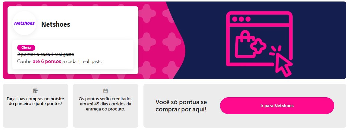 livelo netshoes dia das crianças
