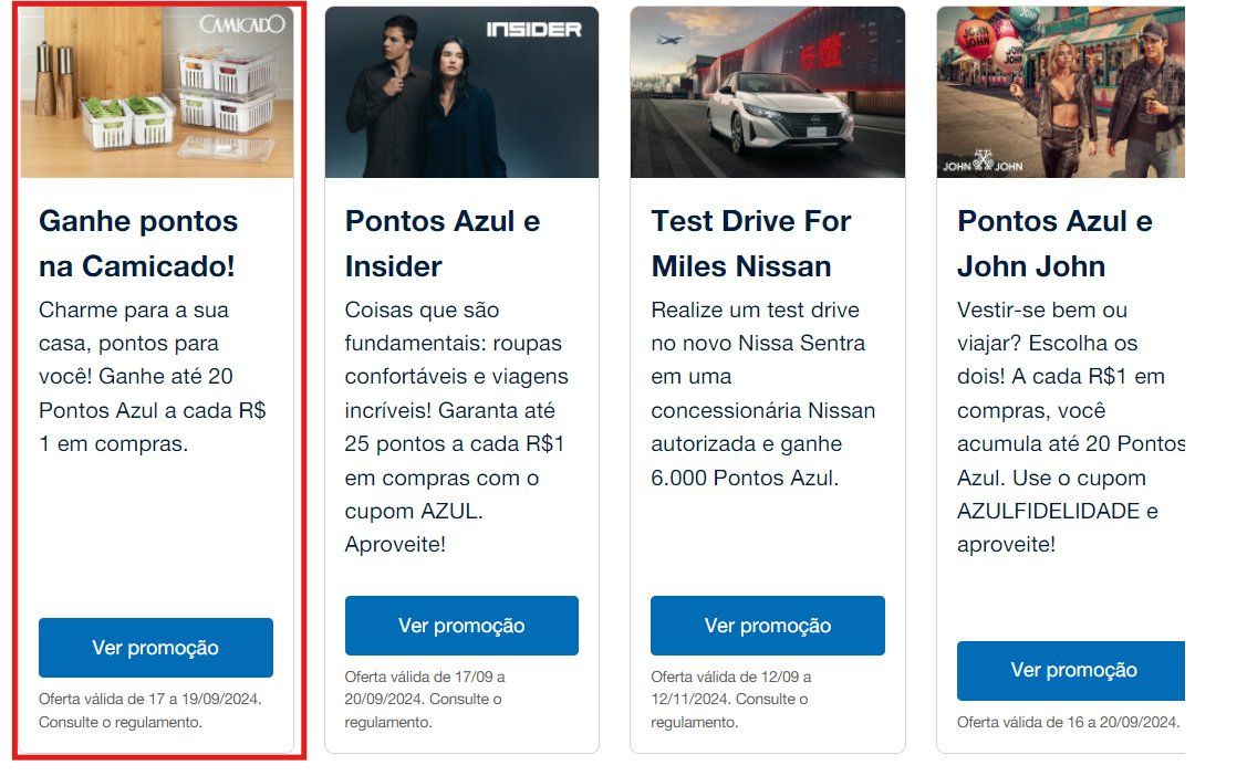 Azul Insider Store Camicado