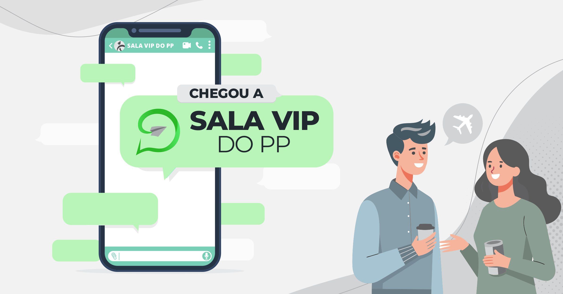 Sala VIP do PP pessoas
