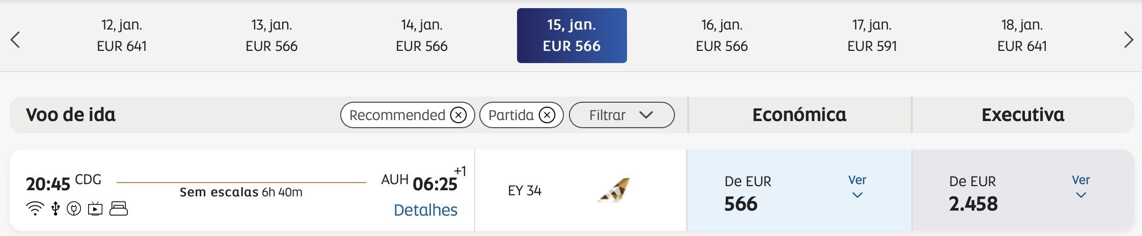 Etihad Paris Boeing 787