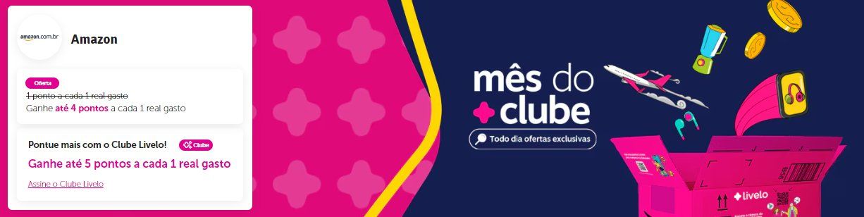 Amazon Livelo Pontos