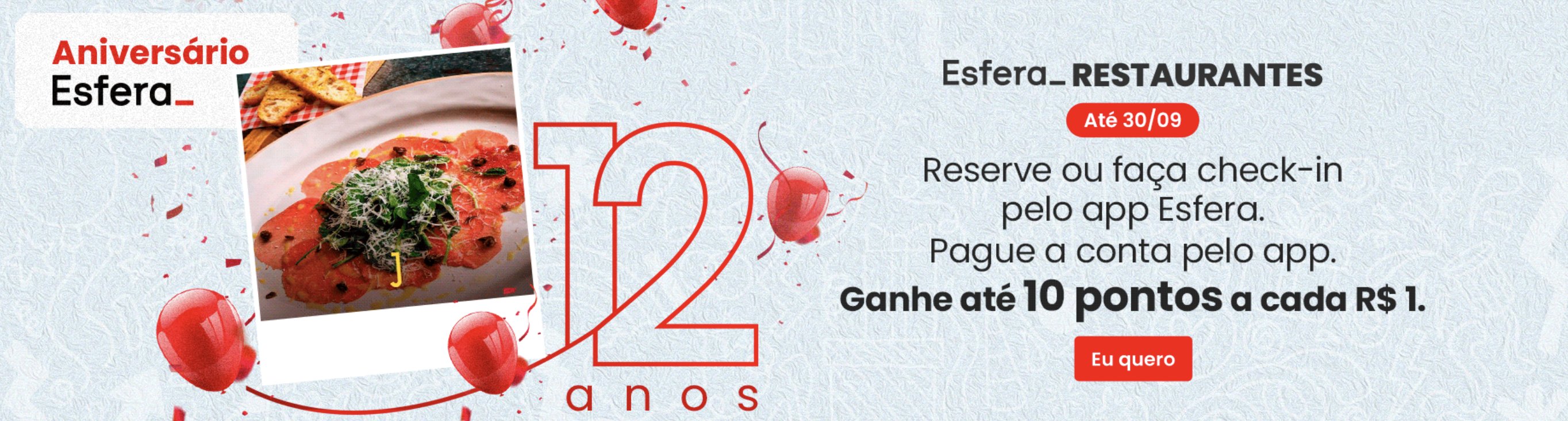 Esfera Restaurantes pontos