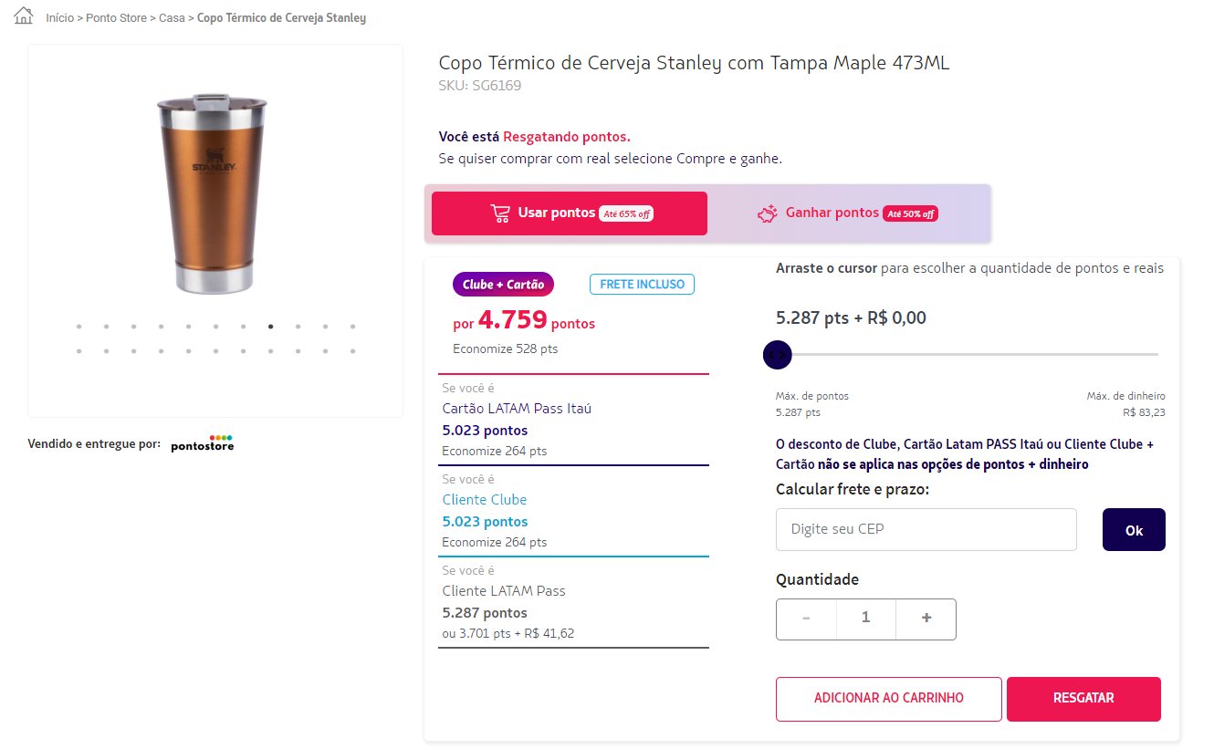 Shopping LATAM Pass