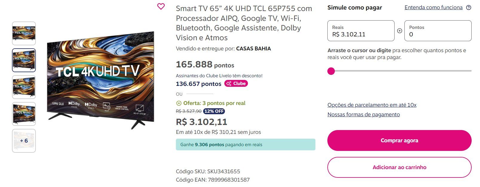 Shopping Livelo