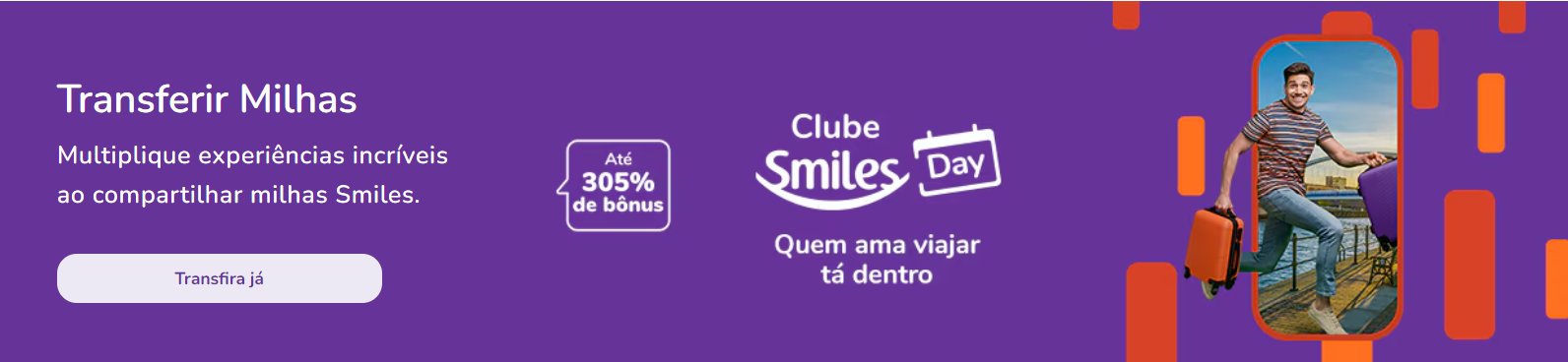 Smiles transferências bônus