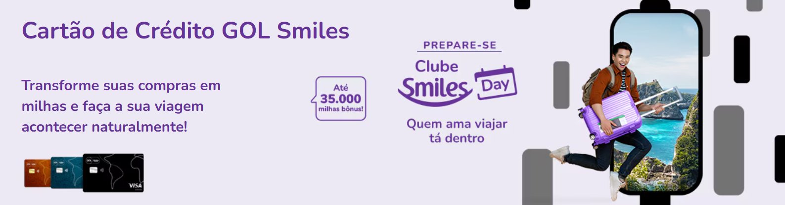 cartão de crédito gol smiles