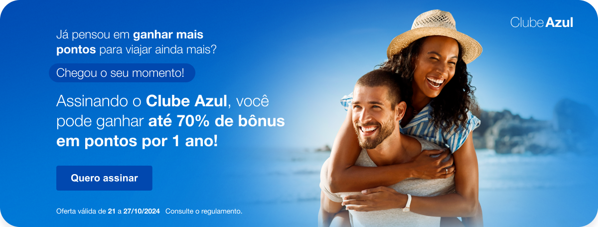 Clube Azul bônus