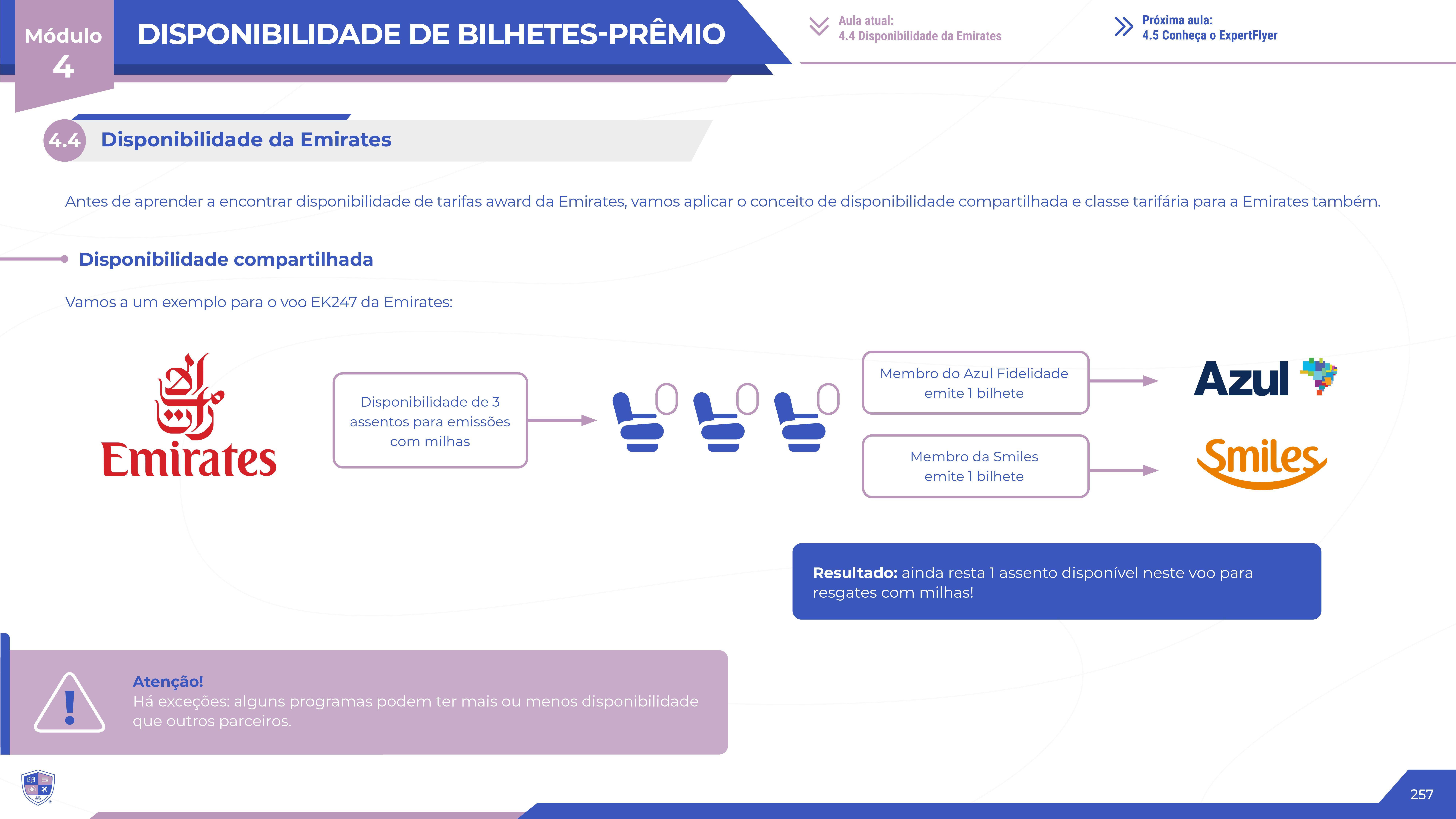 disponibilidade de bilhetes da emirates