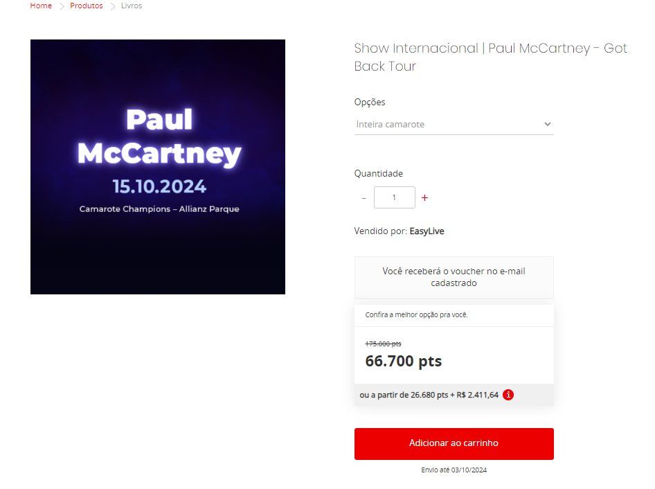 Esfera Paul McCartney