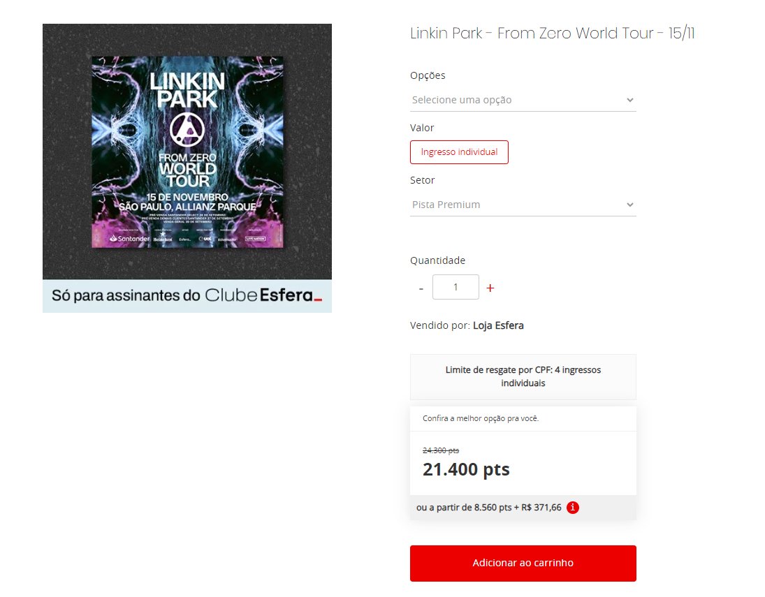 Linkin Park Esfera