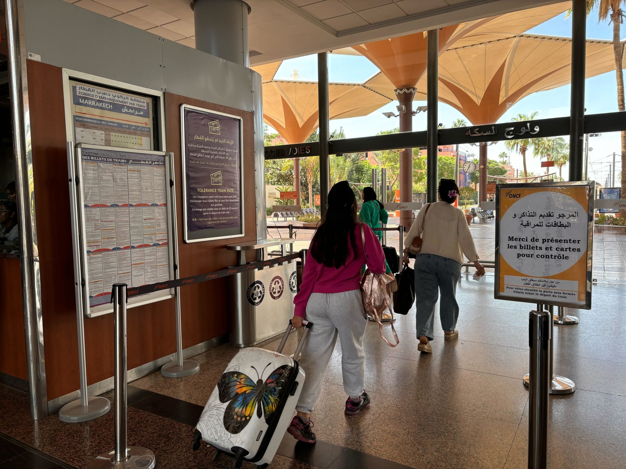 viajar trem marrocos