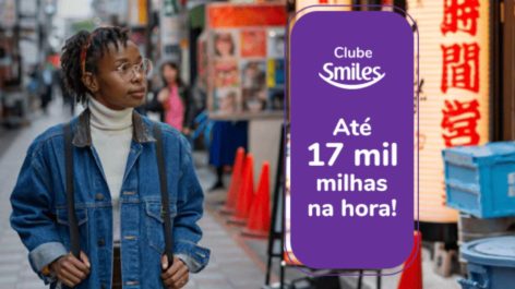 Ganhe 17 mil milhas na hora com o Clube Smiles e voe para Porto Seguro
