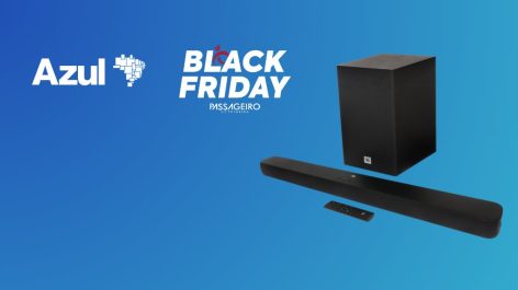 Resgate um Soundbar JBL por 30.000 pontos Azul Fidelidade