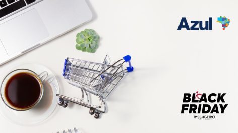 Resgate uma mala média Travelux por apenas 5.000 pontos Azul