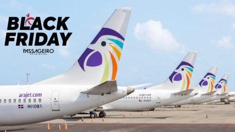 Black Friday da Arajet oferece passagens a partir de US$ 1 + taxas para diversos destinos