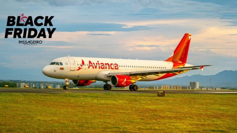 Black Friday da avianca oferece até 50% de desconto em voos internacionais