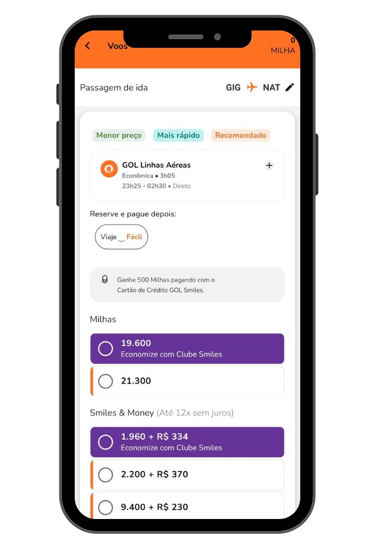 Smiles Desconto App