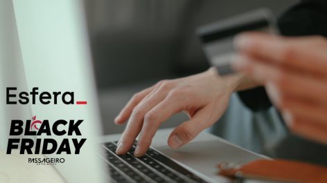 Compre pontos com até 55% de desconto em até 12x sem juros na Black Friday da Esfera