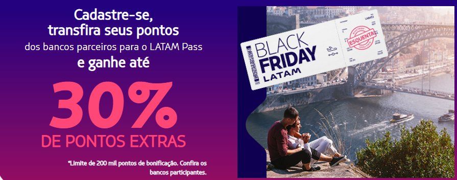 pontos latam pass bônus