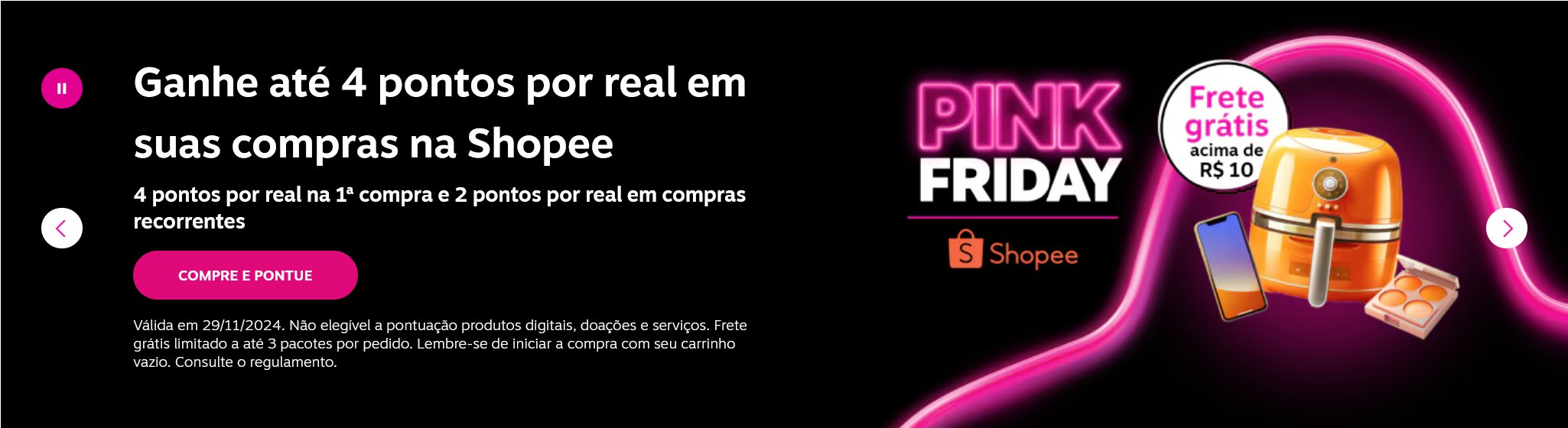 Livelo Shopee