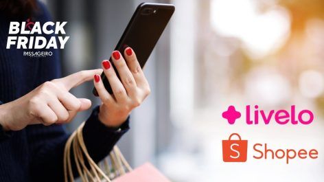 Livelo oferece até 4 pontos por real gasto na Shopee e cupom de 20% de desconto