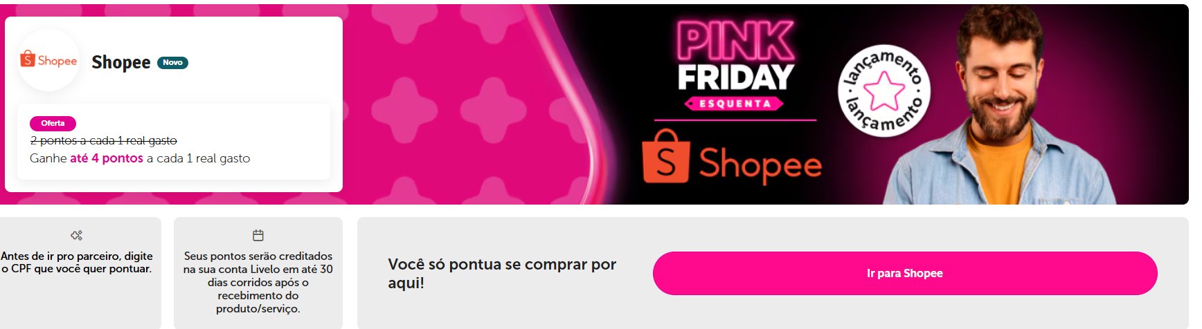 Livelo Shopee