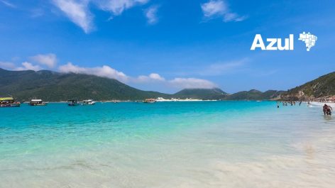 Barato! Férias de janeiro em Arraial do Cabo por apenas 6.000 pontos Azul + taxas por trecho