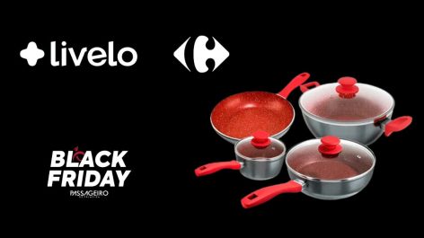 Muito bom! Compre um jogo de panelas Philco e ganhe uma Air Fryer + 8 pontos por real gasto na Livelo