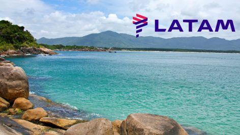 LATAM oferece voos para Florianópolis no verão por R$130 ou 5.028 pontos por trecho + taxas