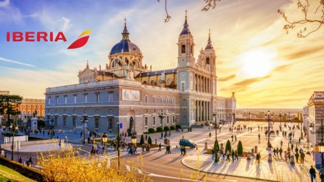 Muito bom! Voe para Madri com a Iberia por R$1.039 o trecho + taxas