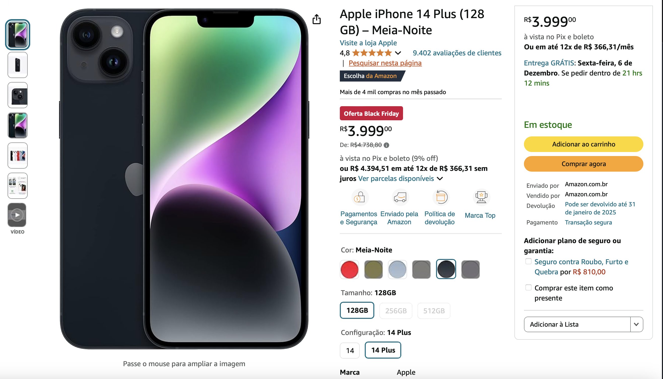 iPhone 14 Plus Amazon