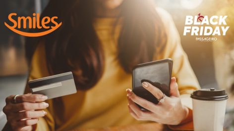 Ganhe até 11 milhas por real gasto em produtos selecionados do Shopping Smiles assinando o Clube