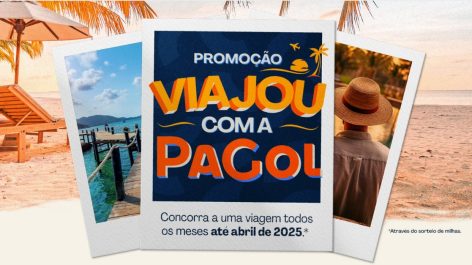 Promoção Viajou com a PaGol sorteia 1 milhão de milhas e viagens todos os meses