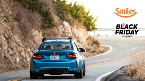 Smiles oferece até 14 milhas por real gasto em aluguel de carros e hotéis em sua Orange Friday