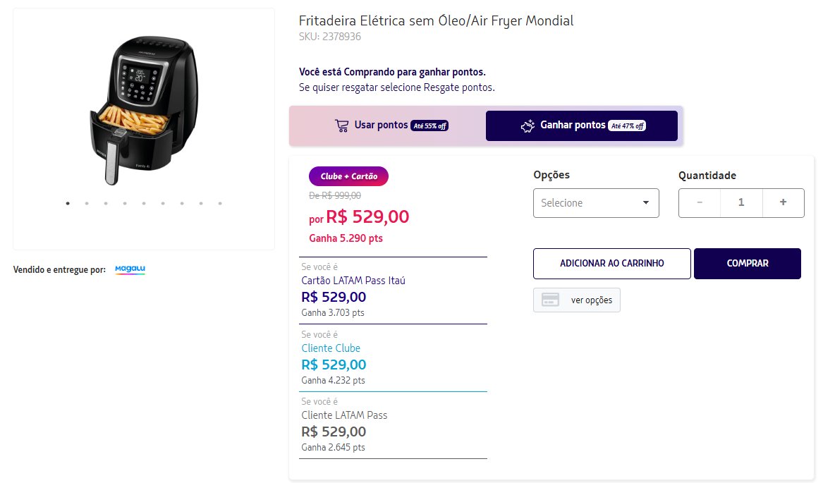 LATAM Pass Magalu